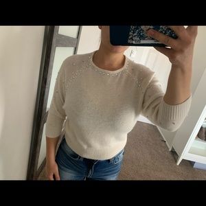 Topshop crop sweater small 2